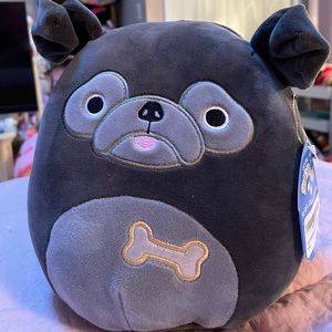 NWT Squishmallows Bongo the Bulldog 8 in